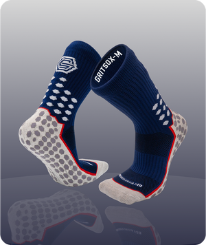 PRO 3.0 Grip Socks Navy Blue - GritSox