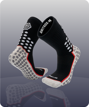 PRO 3.0 Grip Socks Black - GritSox