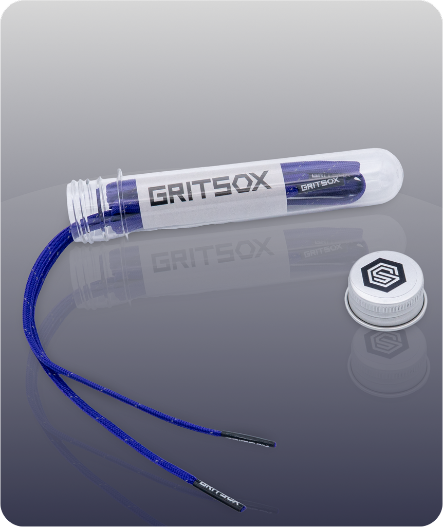 GritSox Pro Laces Navy Blue - GritSox