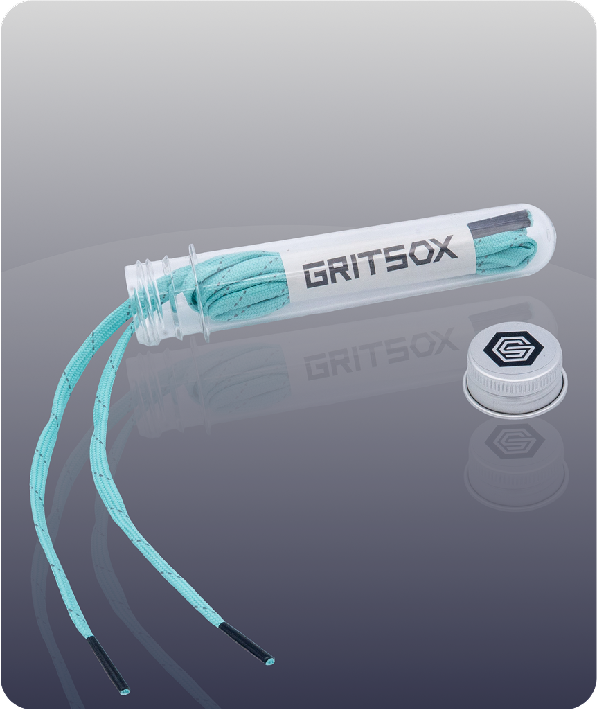 GritSox Pro Laces Dynamic Turquois - GritSox