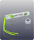 GritSox Pro Laces Neon Green