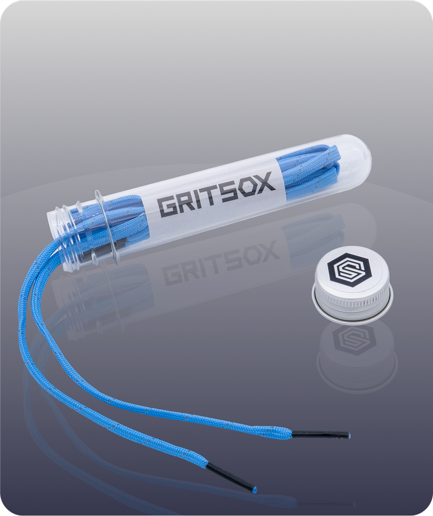 GritSox Pro Laces Sky Blue - GritSox