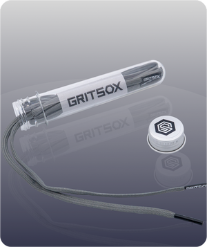 GritSox Pro Laces Steel Grey