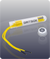 GritSox Pro Laces Yellow Strike